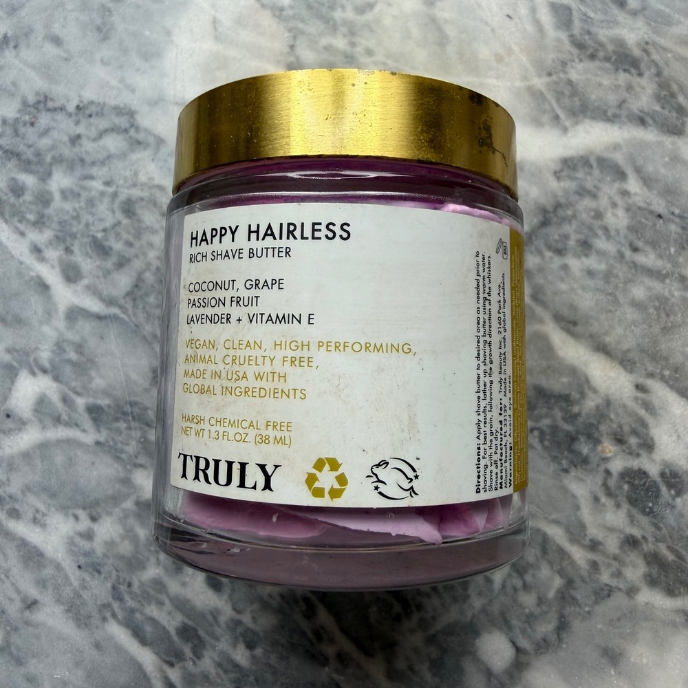 Truly Happy Hairless Rich Shave Butter Cream